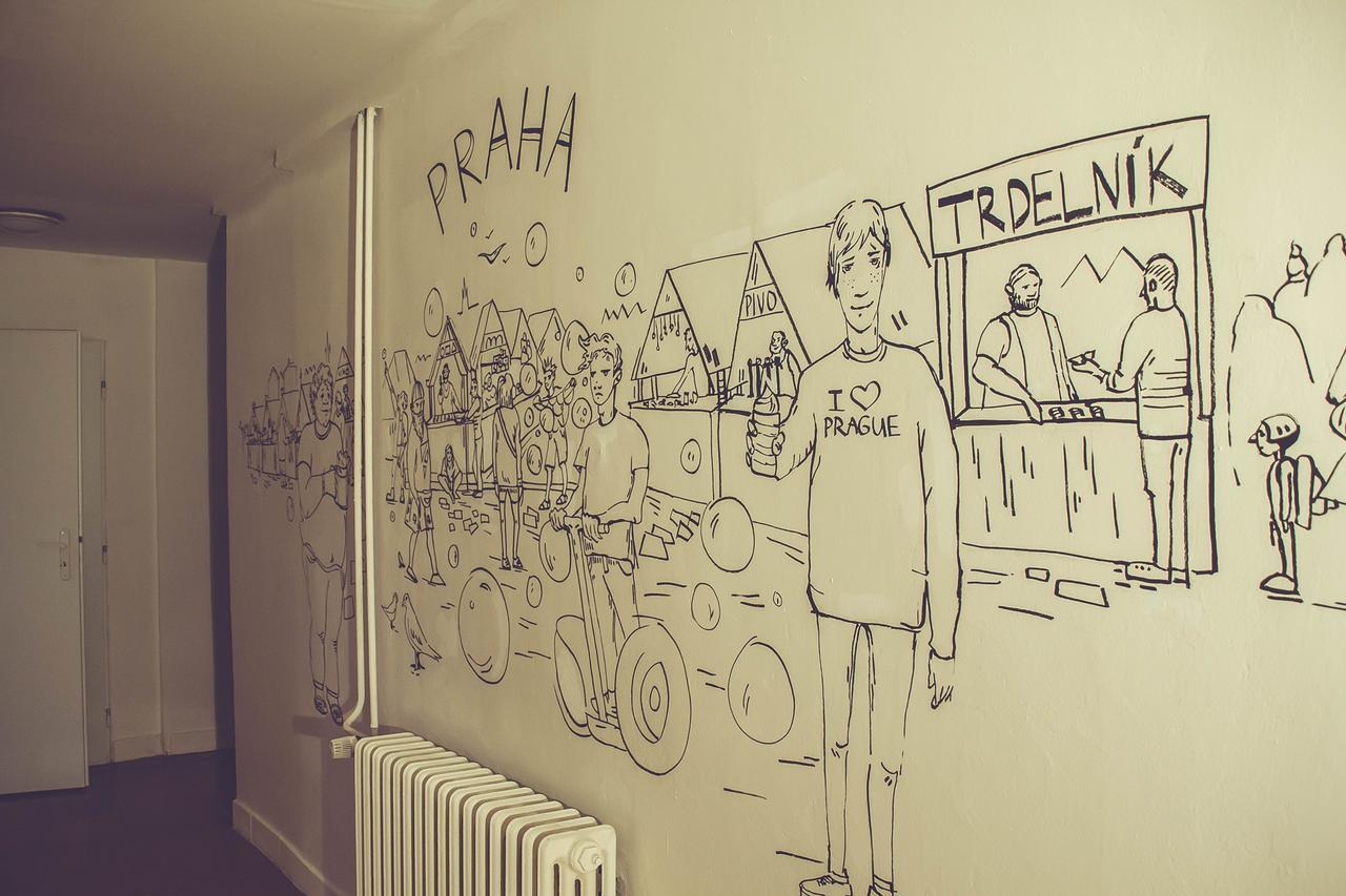 Hostel Ibex Praga Esterno foto